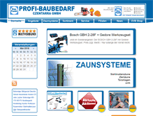 Tablet Screenshot of czentarra.de